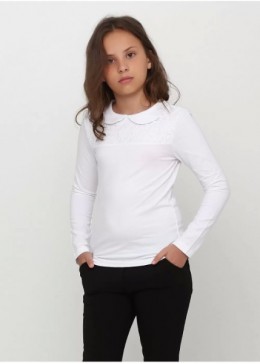 Vidoli блуза школьная трикотаж для девочки 19597-2